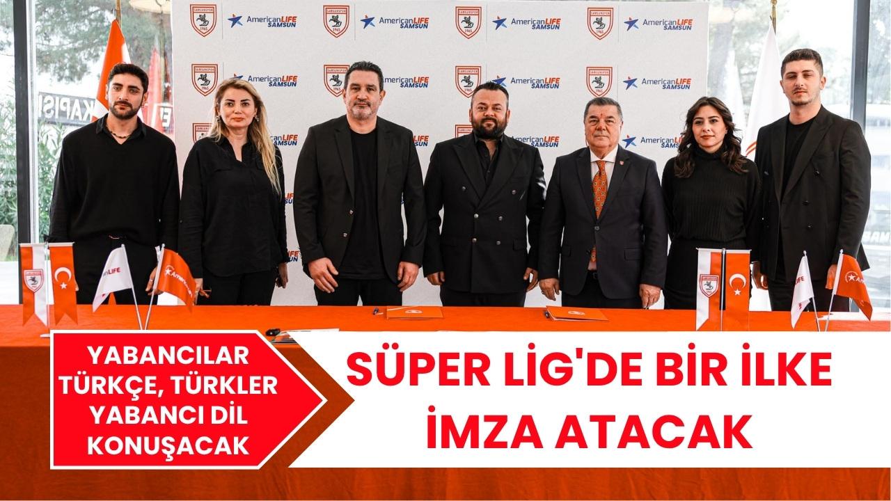 Samsunspor Süper Lig'de bir ilke imza atacak