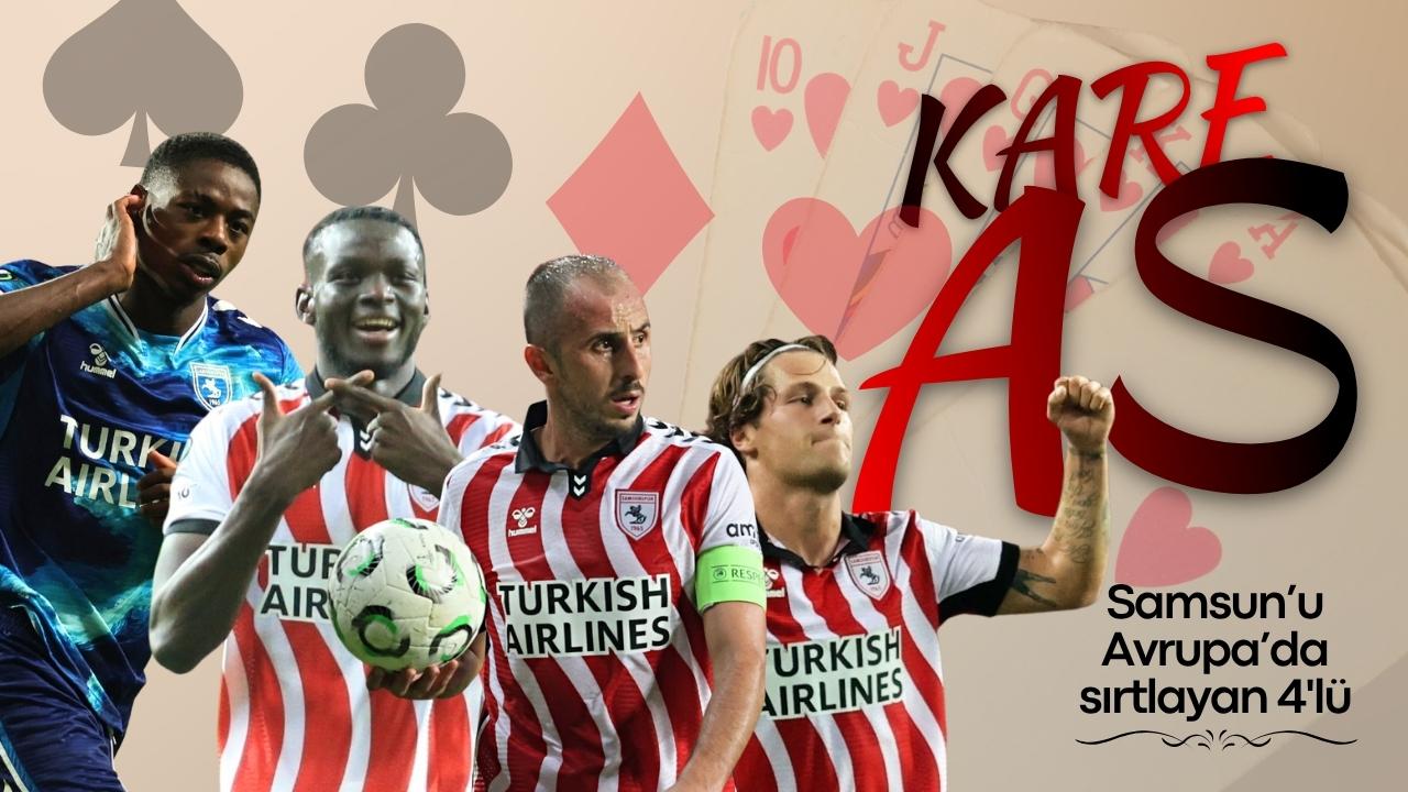 Samsunspor'da hangi futbolcular Avrupa'da gol veya asist katkısı yaptı?