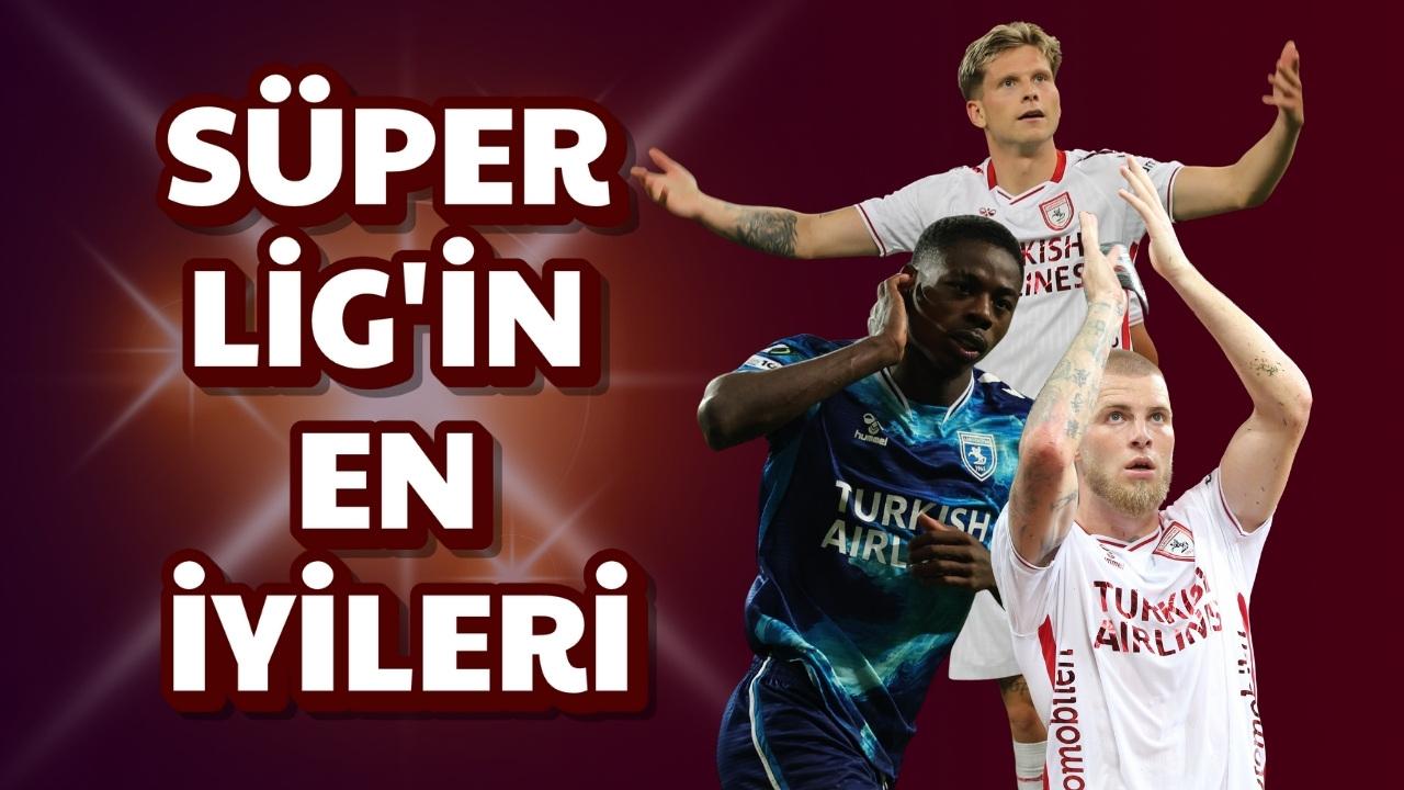 Samsunspor'da Musaba, Tomasson ve Drongelen Süper Lig'in en iyileri arasına girdi