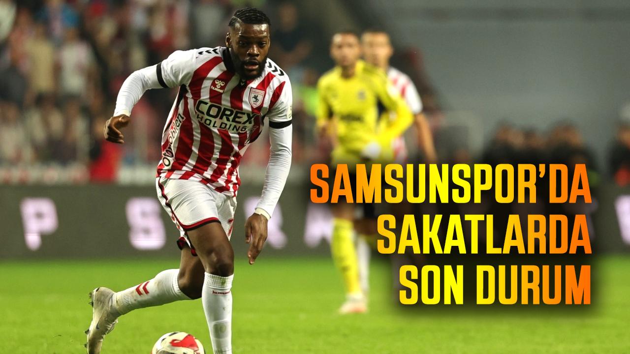 Samsunspor’da sakatlarda son durum! Ntcham, Afonso Sousa ve Coulibaly…