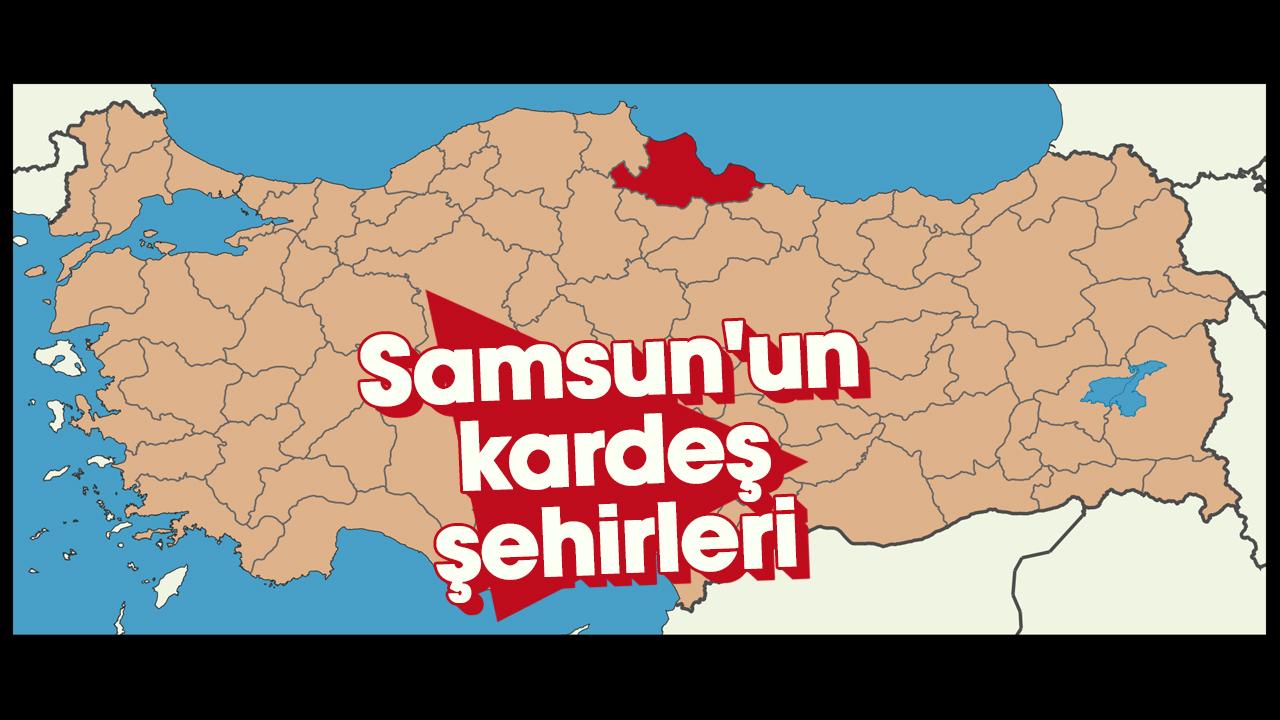 Samsun'un kardeş şehirleri