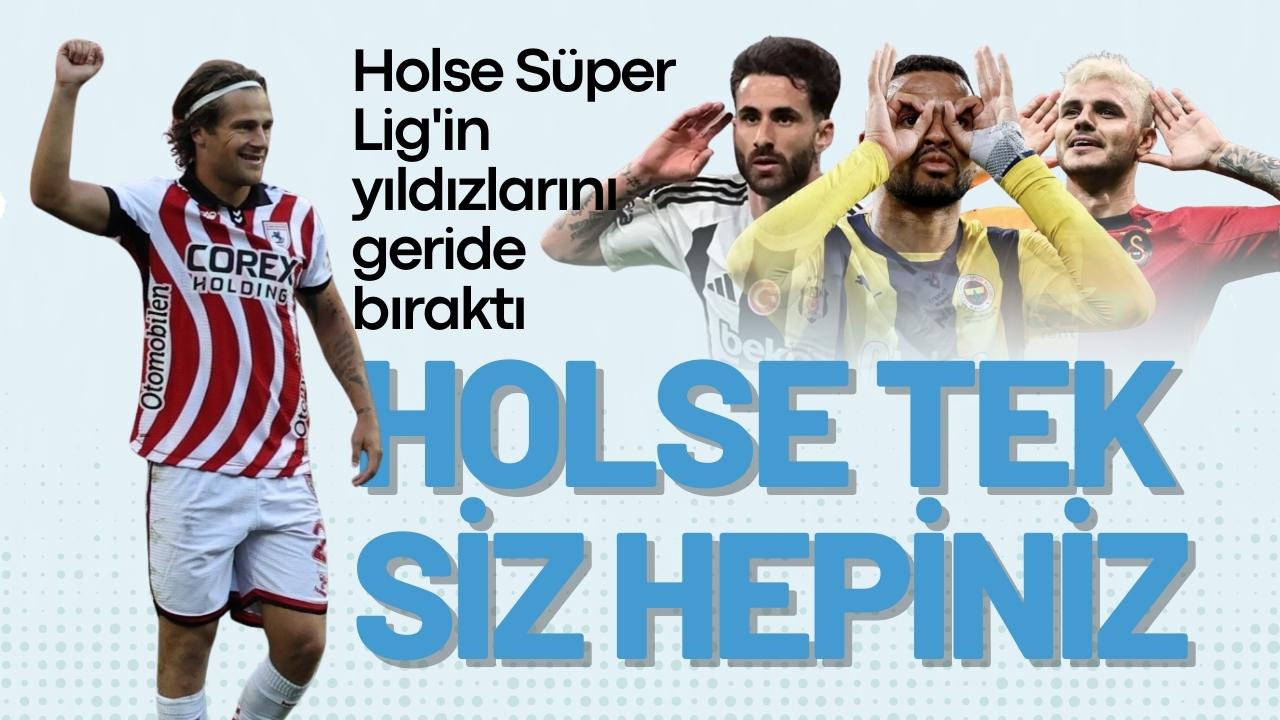 Süper Lig'in en skorer oyuncularından Holse yıldızları geride bıraktı