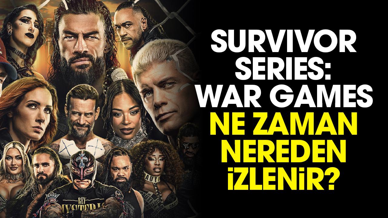 Survivor Series: War Games ne zaman? Nereden izlenir? Hangi maçlar var?