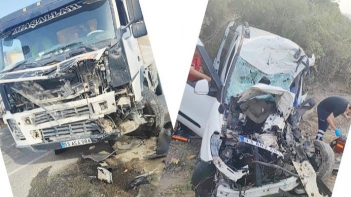 Tarsus’ta trafik kazası: 1 ölü, 1 yaralı