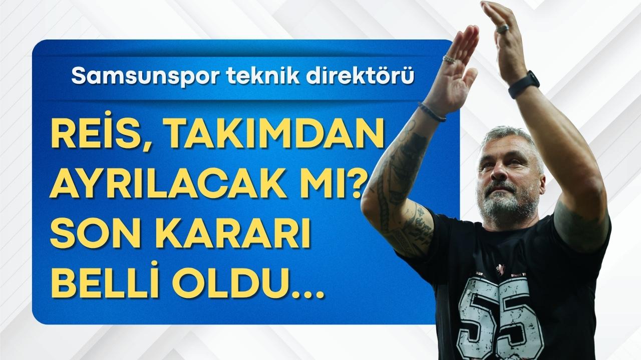 Thomas Reis Samsunspor'dan ayrılacak mı? İşte Alman teknik direktörün kararı