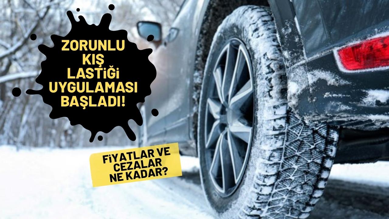 Ticari araçlarda kış lastiği uygulaması başladı