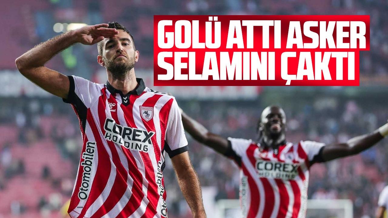 Toni Borevkovic golü attı asker selamı çaktı!