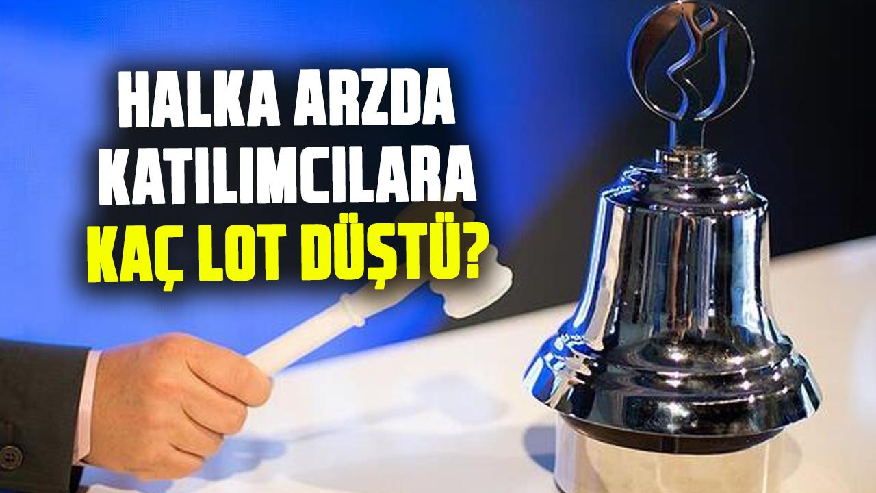 Vakıf Faktoring halka arzda katılımcılara kaç lot düştü?