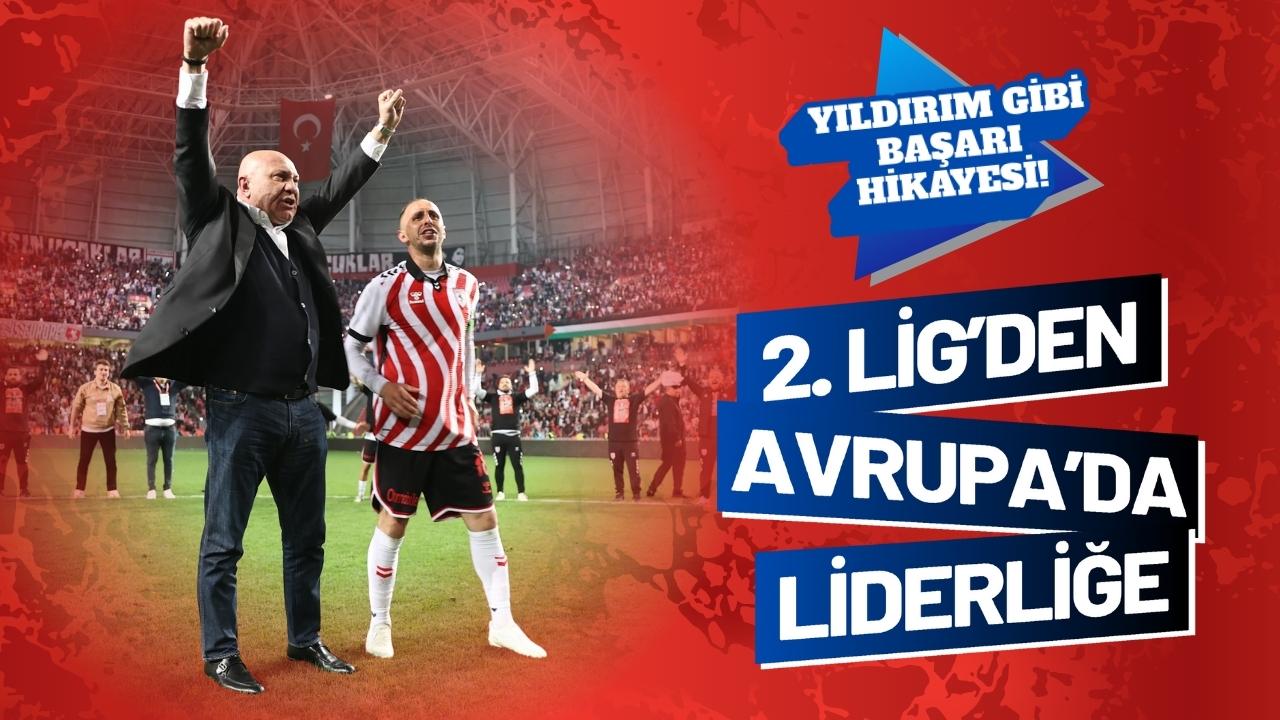 Yıldırım gibi başarı hikayesi! 2. Lig'den Avrupa'da liderliğe