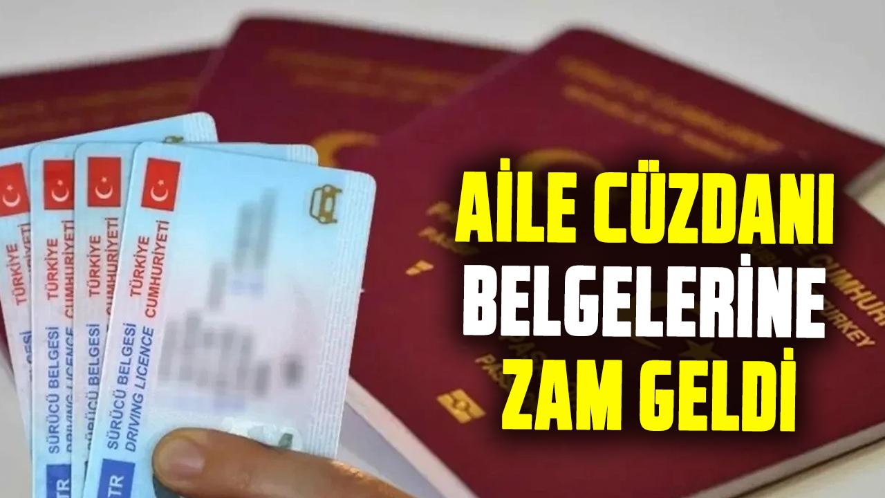 Aile cüzdanı belgelerine zam geldi! İşte 2026'da uygulanacak zam oranı