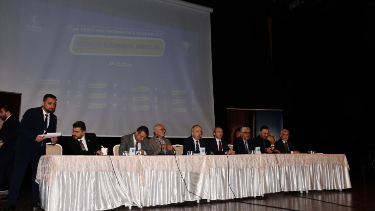 AK Parti Vezirköprü’de teşkilatından birlik ve beraberlik vurgusu