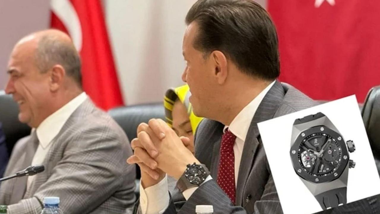 AK Partili Nebi Hatipoğlu'nun saatinin fiyatı dudak uçuklattı