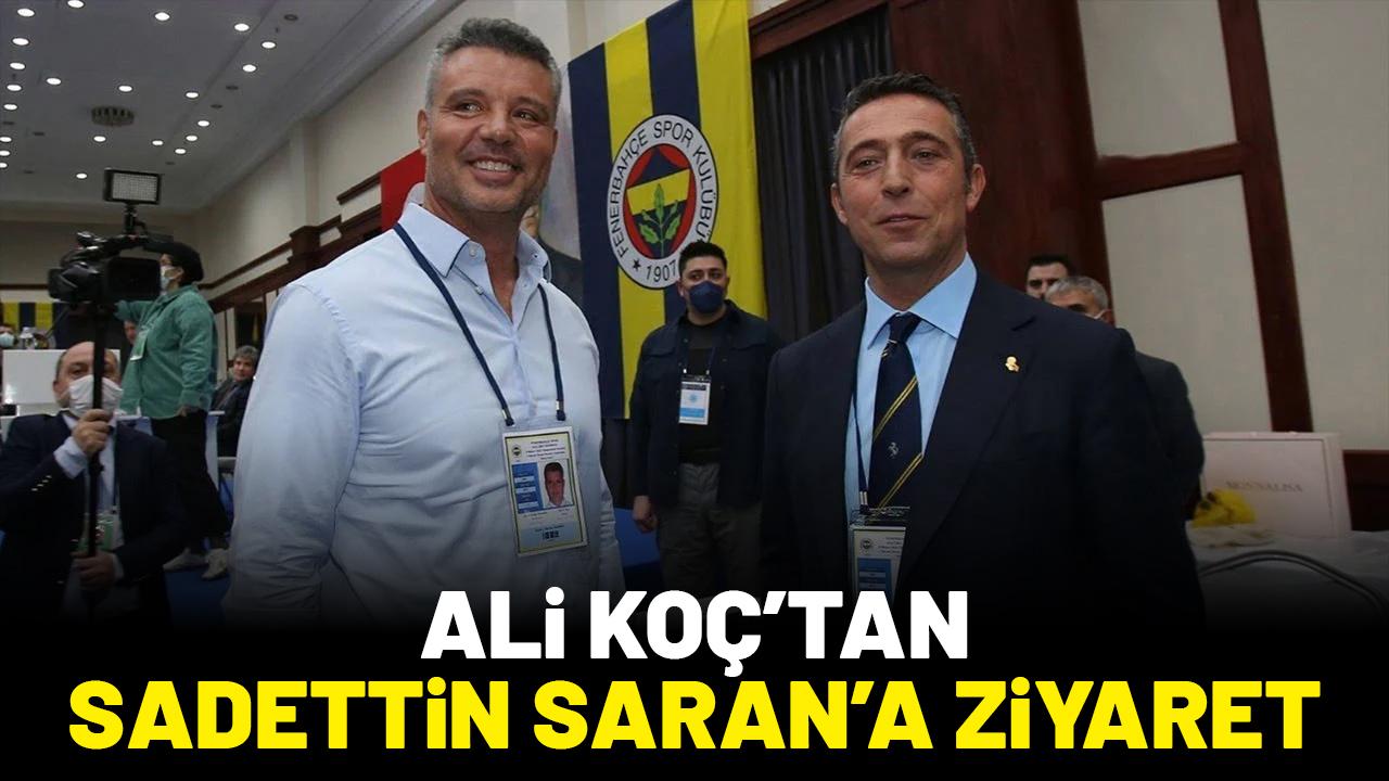 Ali Koç'tan Sadettin Saran'a ziyaret