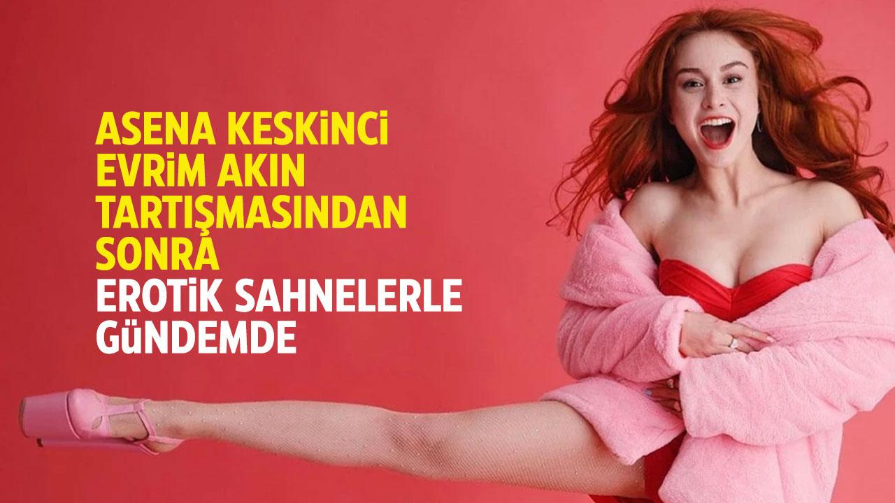 Asena Keskinci yeni projesindeki erotik sahnelerle gündemde