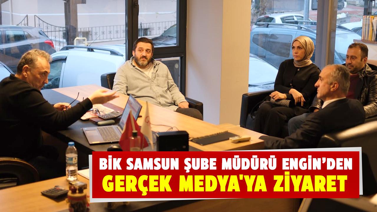 Basın İlan Kurumu Samsun Şube Müdürü Engin’den Gerçek Medya'ya ziyaret