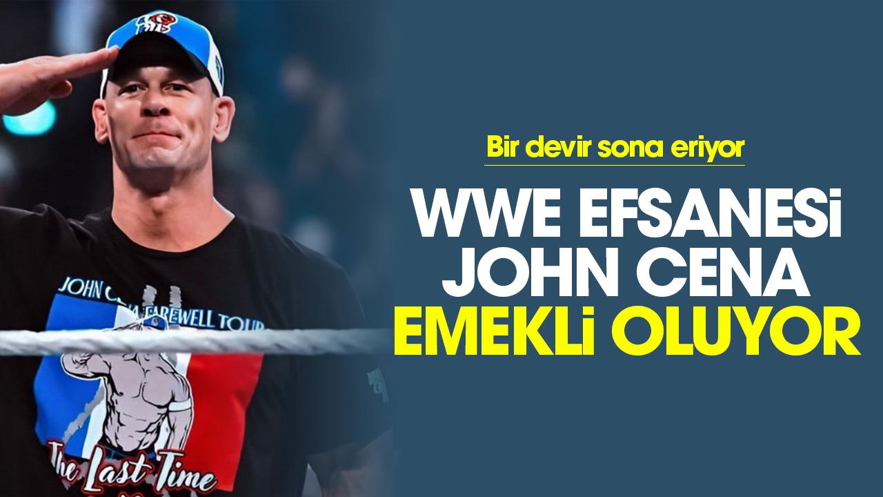 Bir devir kapanıyor: WWE efsanesi John Cena emekli oluyor