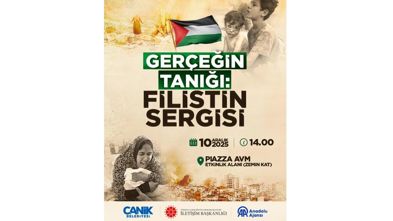 Canik Belediyesi zulme karşı Filistin’in yanında