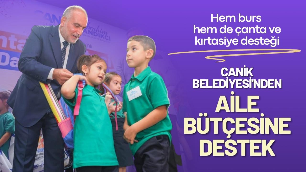 Canik Belediyesi'nden aile bütçesine destek