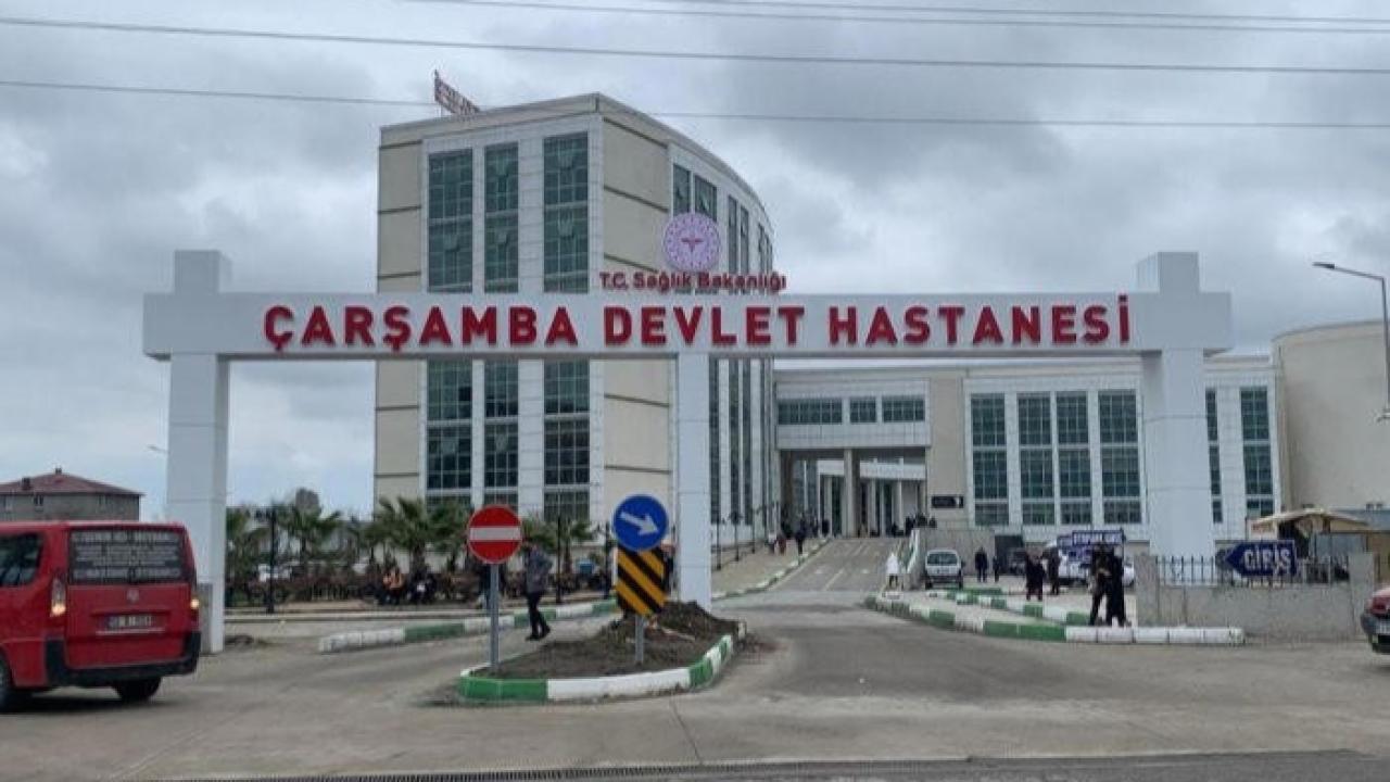 Çarşamba Devlet Hastanesi'nde 11 ayda 1,2 milyon muayene