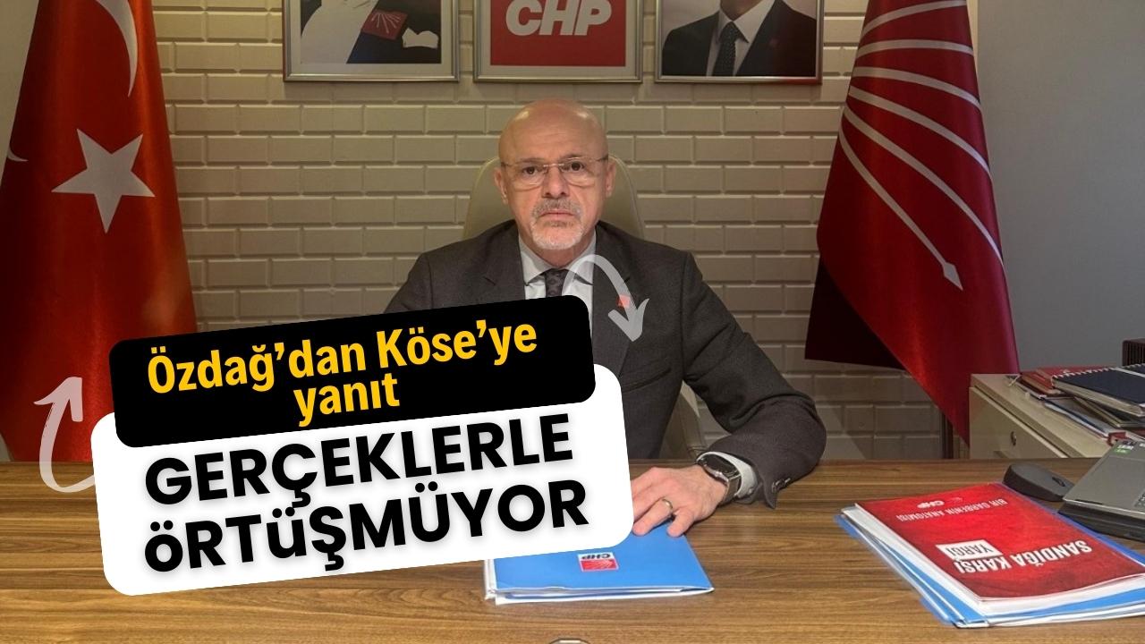 CHPli Özdağ'dan AK Partili Köse'ye Samsun'un yıldızı parladı yanıtı