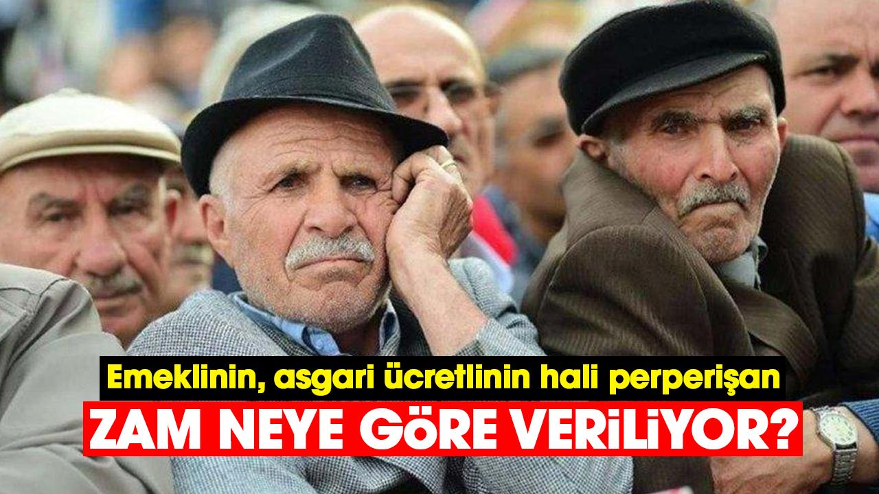 Emeklinin, asgari ücretlinin hali perperişan