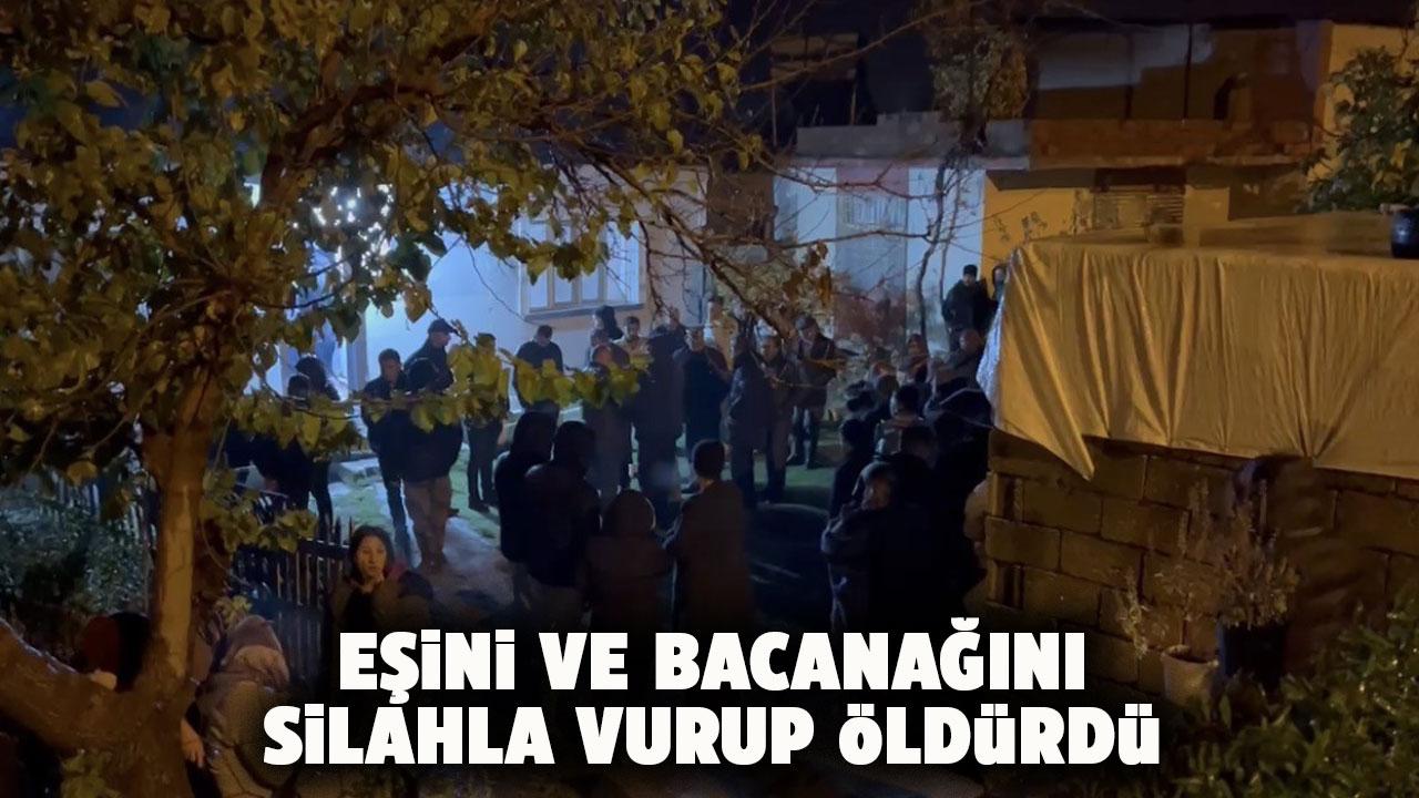 Eşini ve bacanağını öldürüp kayıplara karıştı