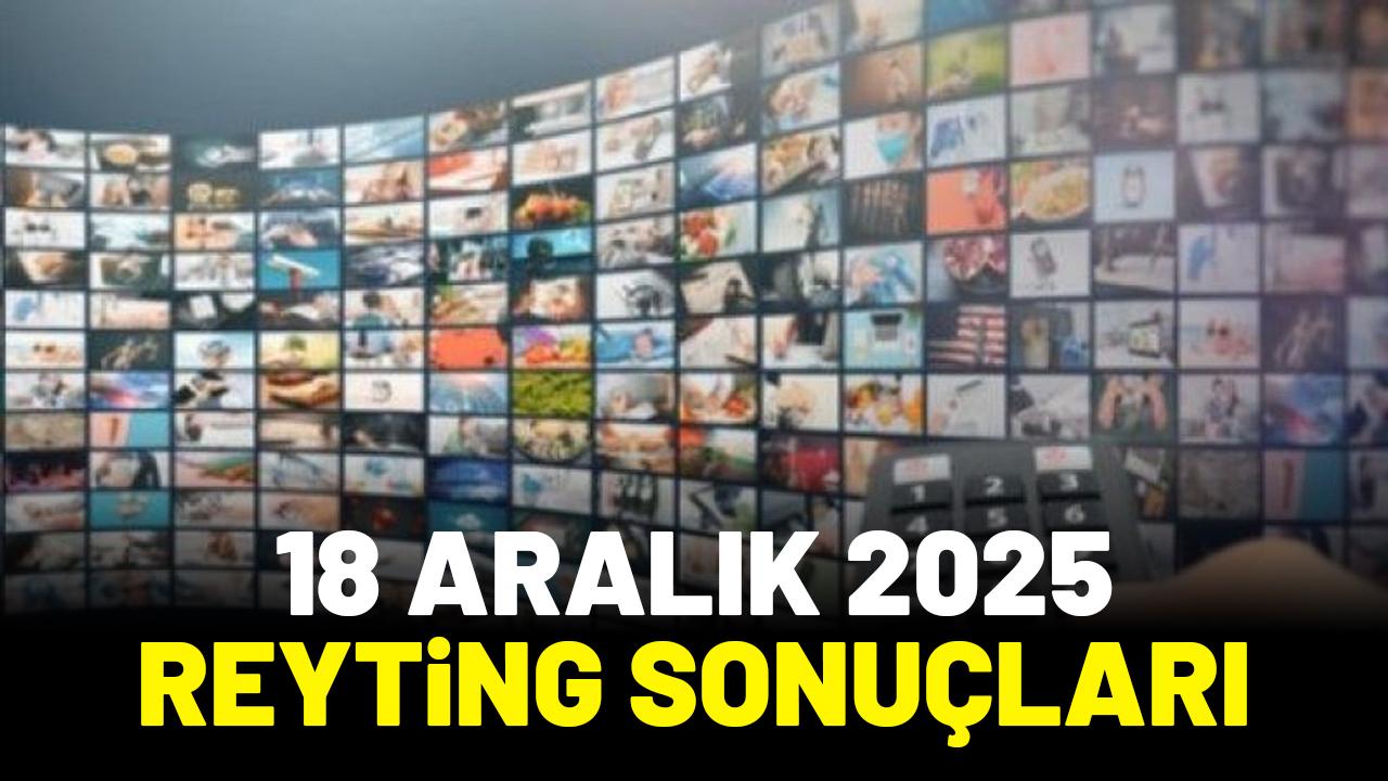 Galatasaray-Başakşehir, Samsunspor-Mainz,Halef, Veliaht… 18 Aralık 2025 reyting sonuçları! Hangi program birinci oldu?