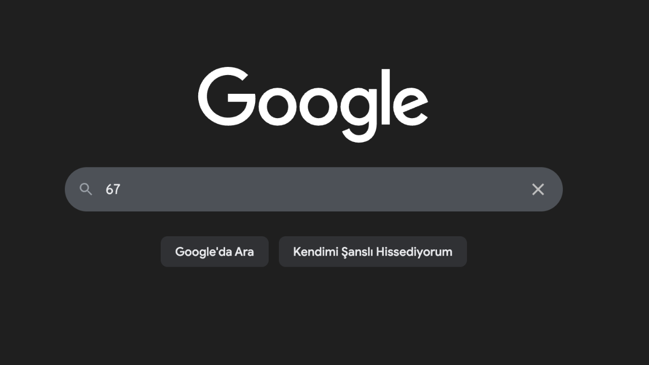 Google 67 yazınca neden sallanıyor?