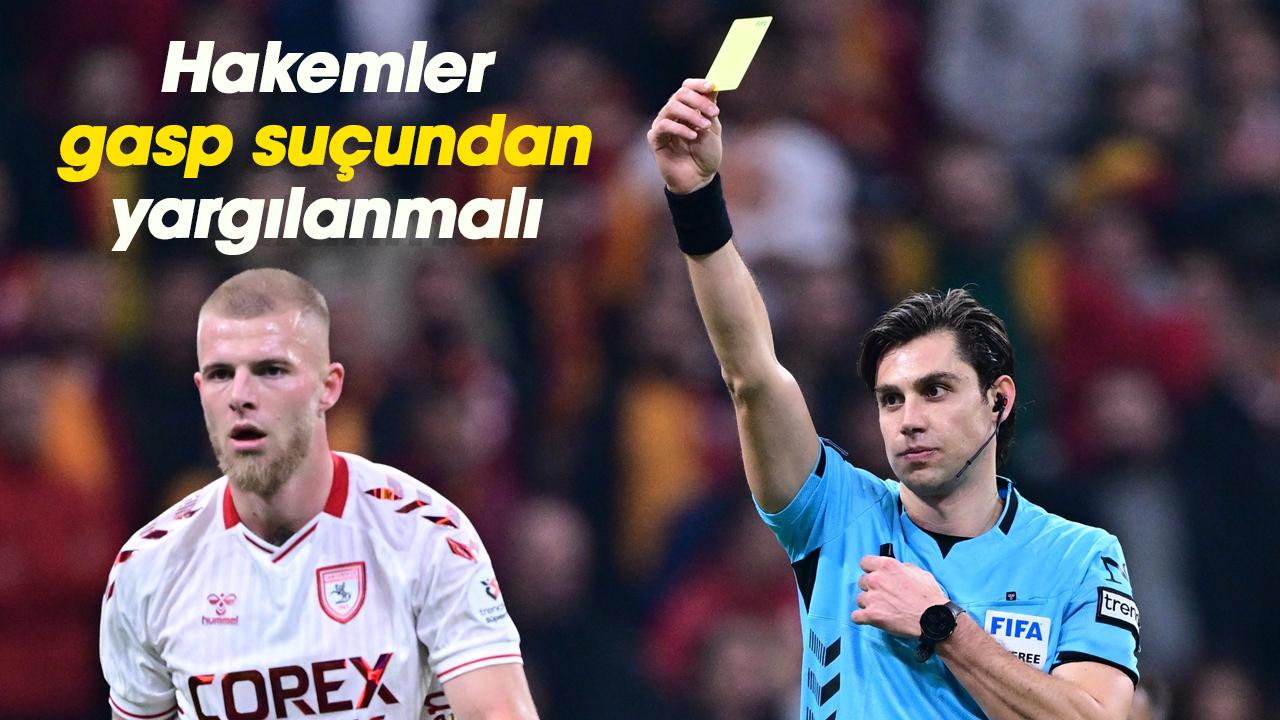 Hakemler gasp suçundan yargılanmalı