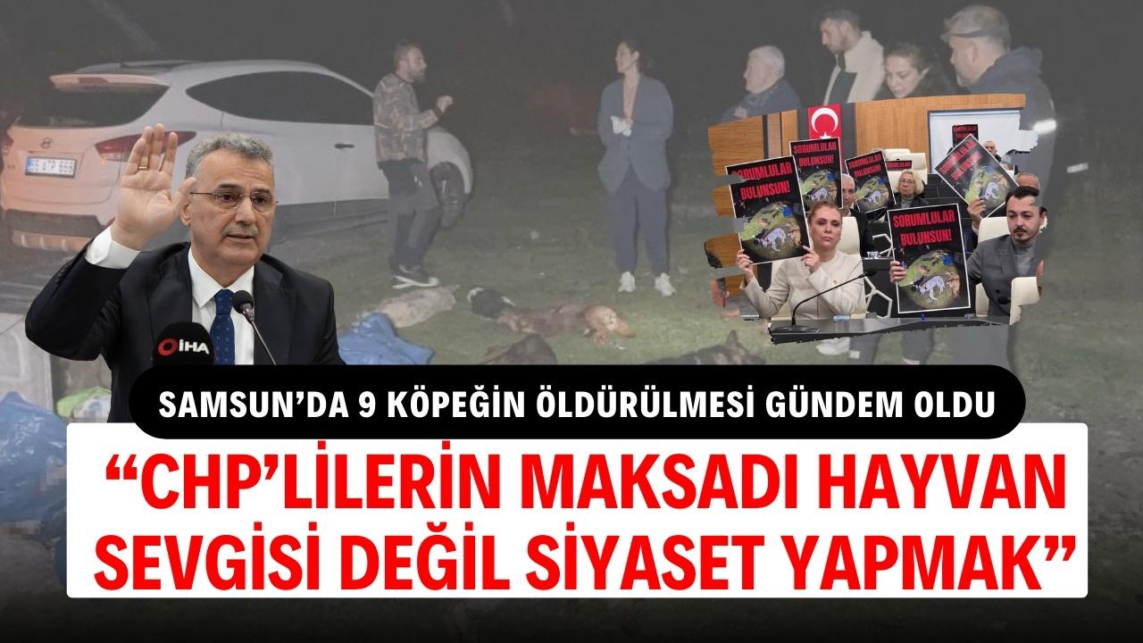 İlkadım Belediye Başkanı İhsan Kurnaz: CHP'lilerin maksatı hayvan sevgisi değil siyaset