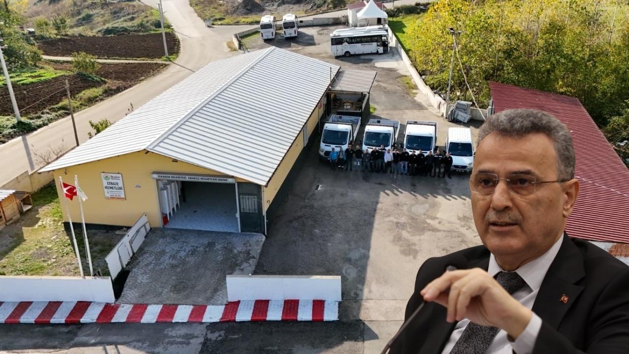 İlkadım Belediyesi’nden kesintisiz cenaze hizmeti