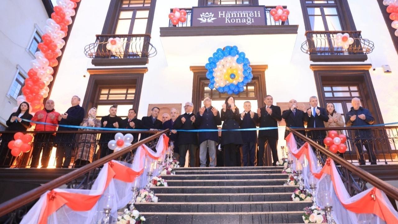 İlkadım'dan kadınların sosyal hayatına büyük katkı: Hanımeli Konağı