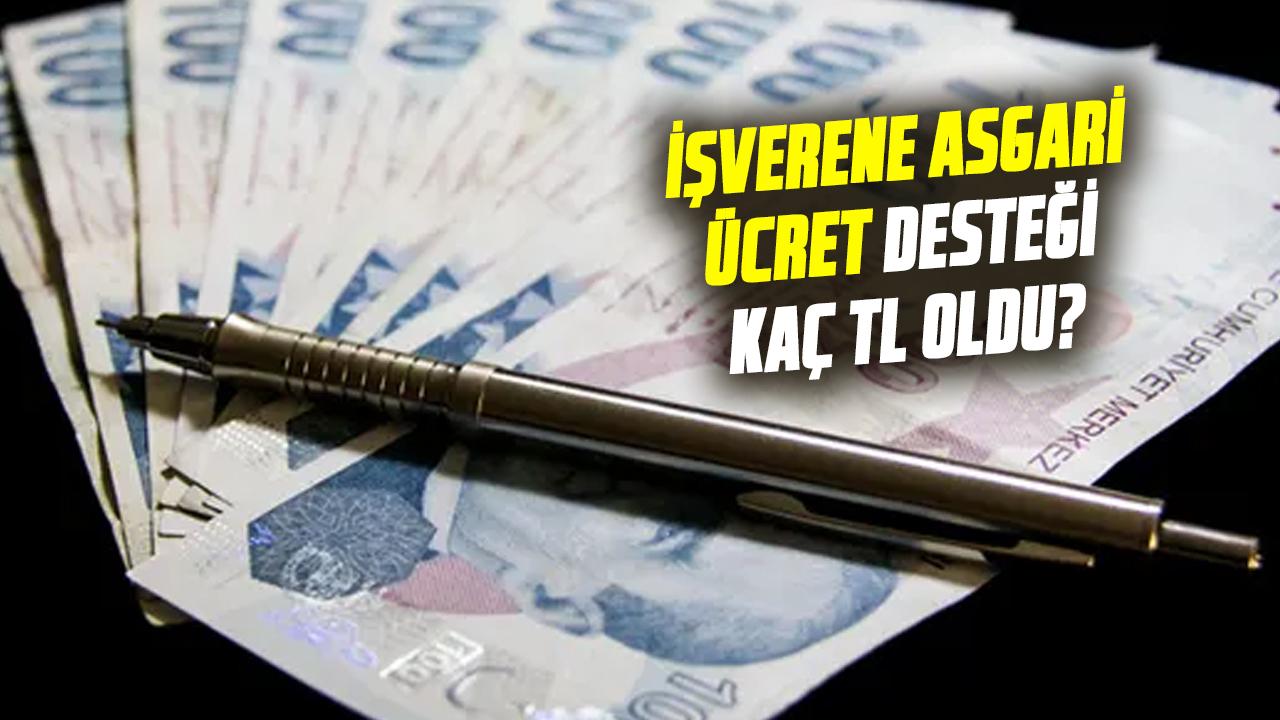 İşverene asgari ücret desteği kaç TL oldu? Destek tutarı artırıldı