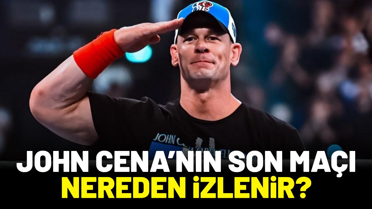 John Cena son maçı saat kaçta hangi kanalda? Saturday Night's Main Event nereden izlenir?