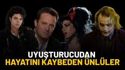 Kariyerlerinin zirvesinde uyuşturucu sebebiyle hayatını kaybeden ünlüler