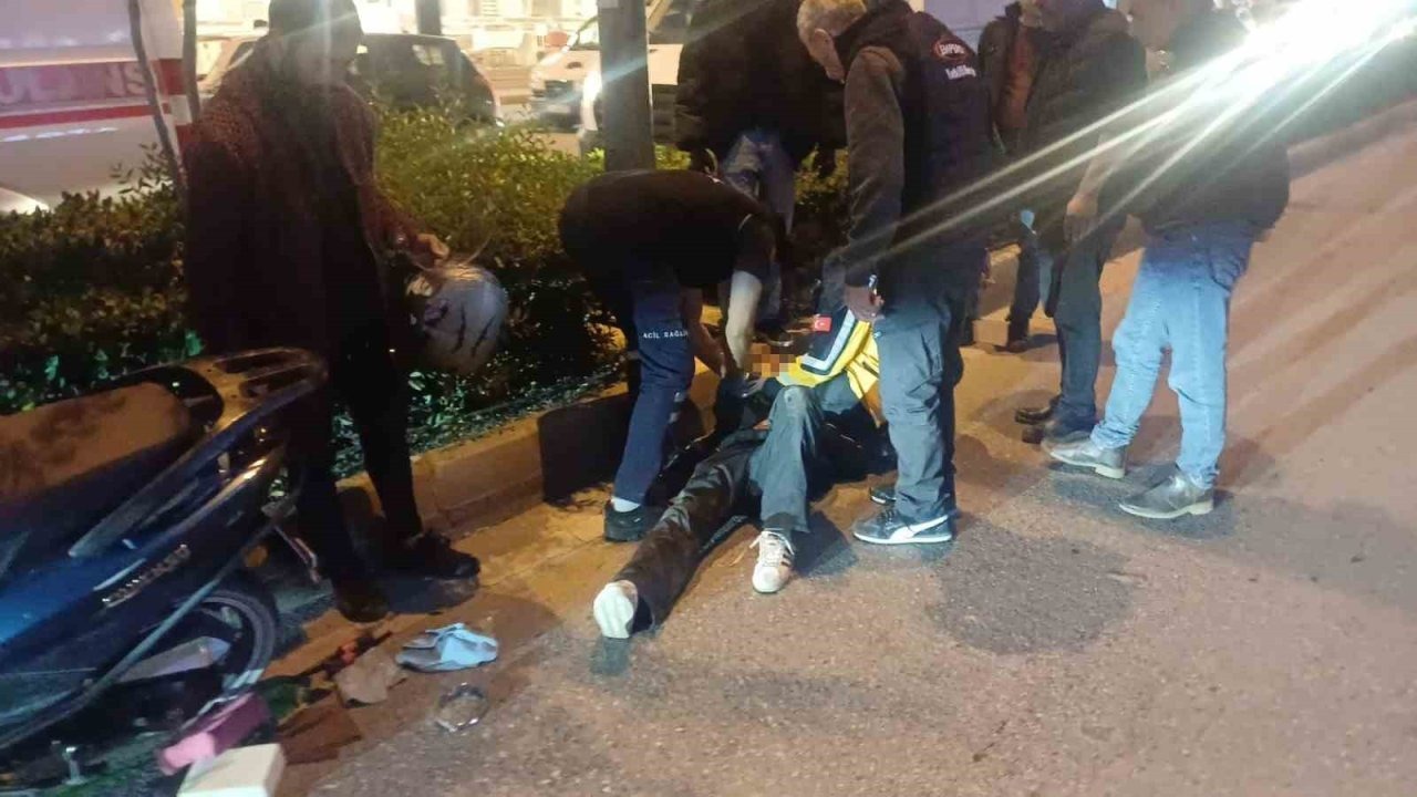 Kaza yaptığı motosikletini yaptıramadan tekrar kaza yaptı