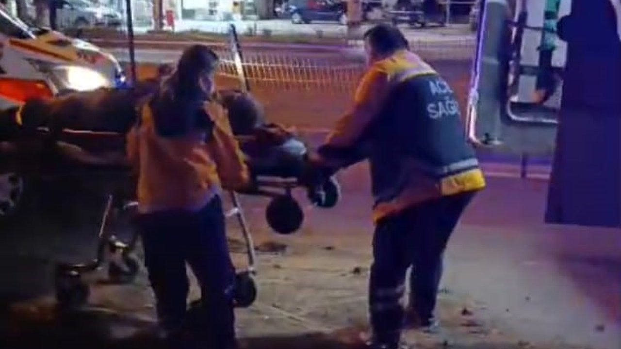 Kırmızı ışık ihlali yapan mikser ortalığı savaş alanına çevirdi