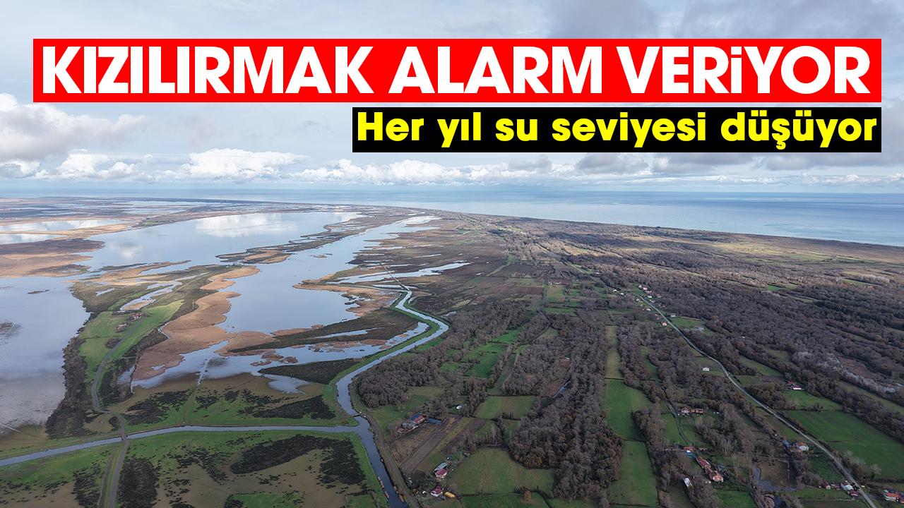 Kızılırmak alarm veriyor: Her yıl su seviyesi düşüyor