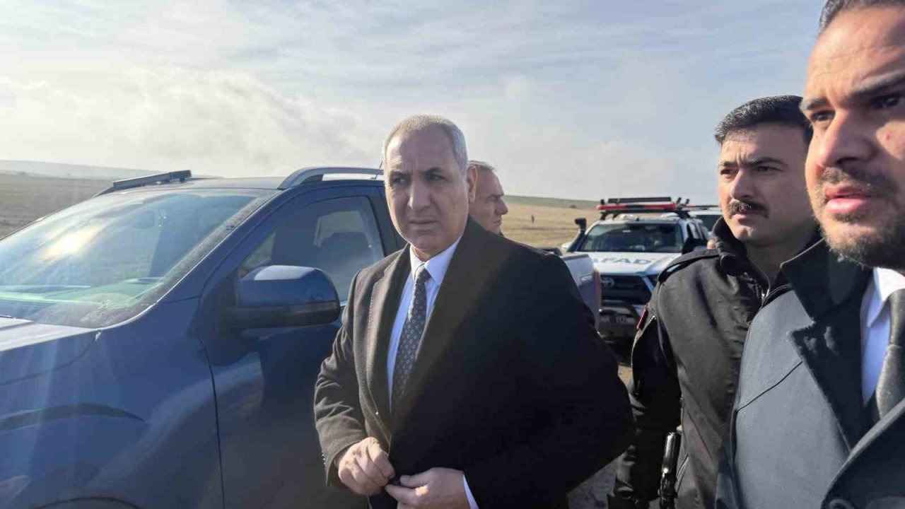 Libya’dan gelen askeri heyet uçak kazasının yaşandığı bölgede