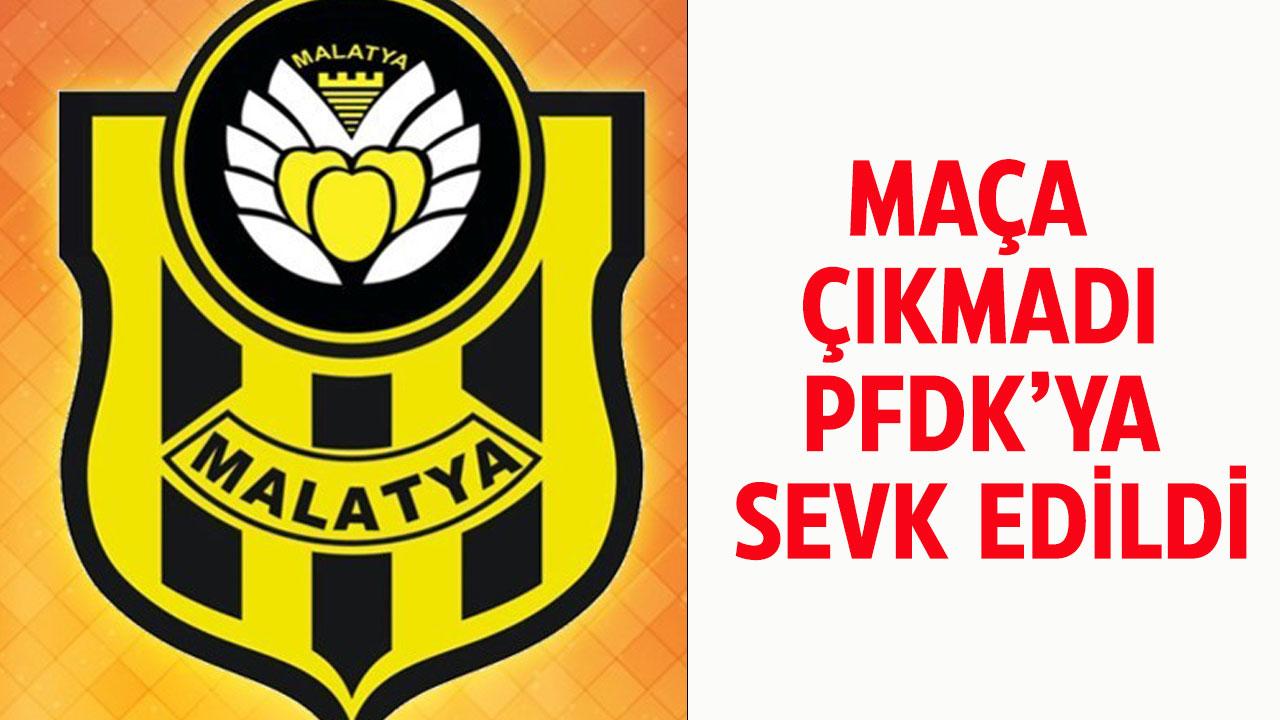 Maça çıkmadı! PFDK’ya sevk edildi