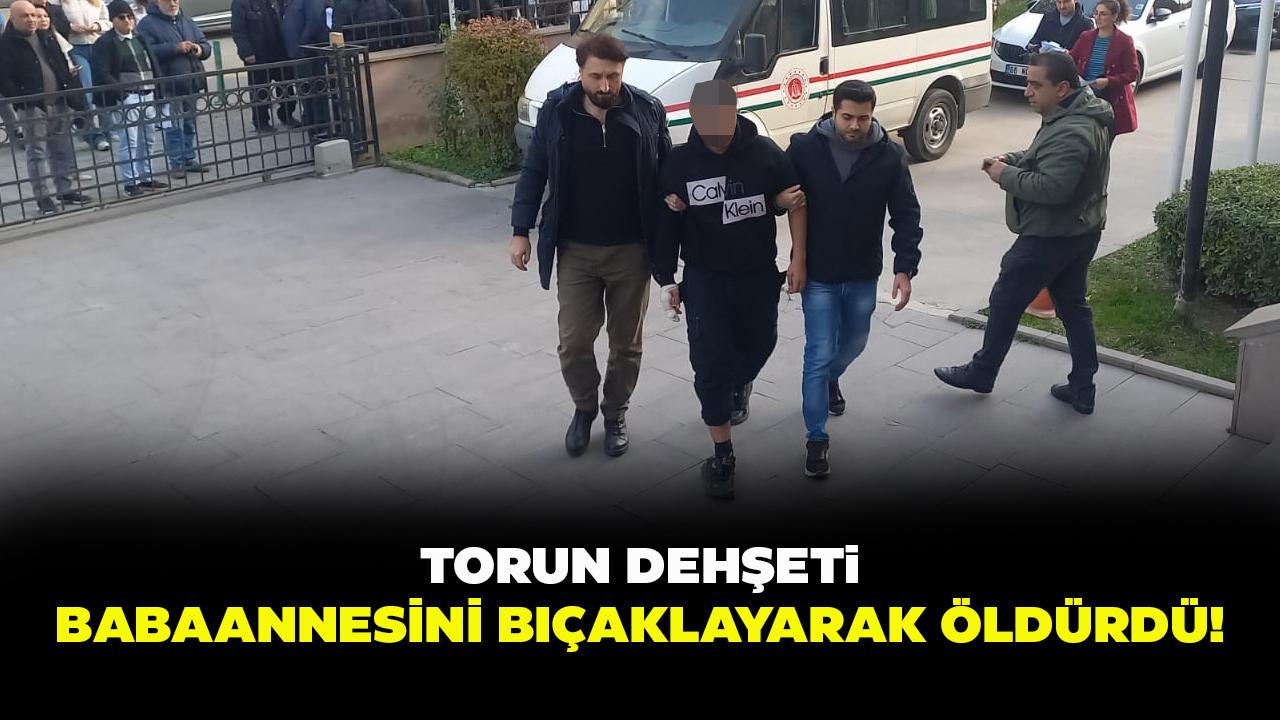 Manisa'da torun dehşeti! Babaannesini bıçaklayarak öldürdü