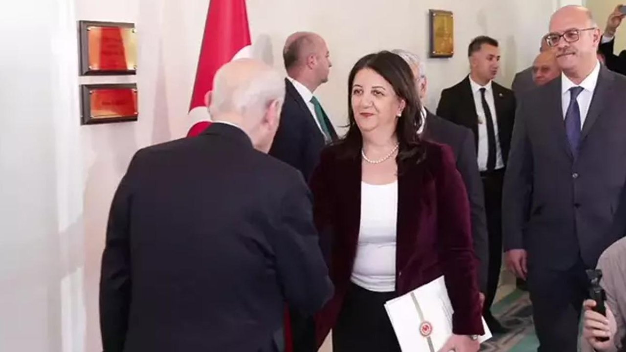 MHP ve DEM Parti'nin görüşmesi sona erdi! Bahçeli'den dikkat çeken çıkış