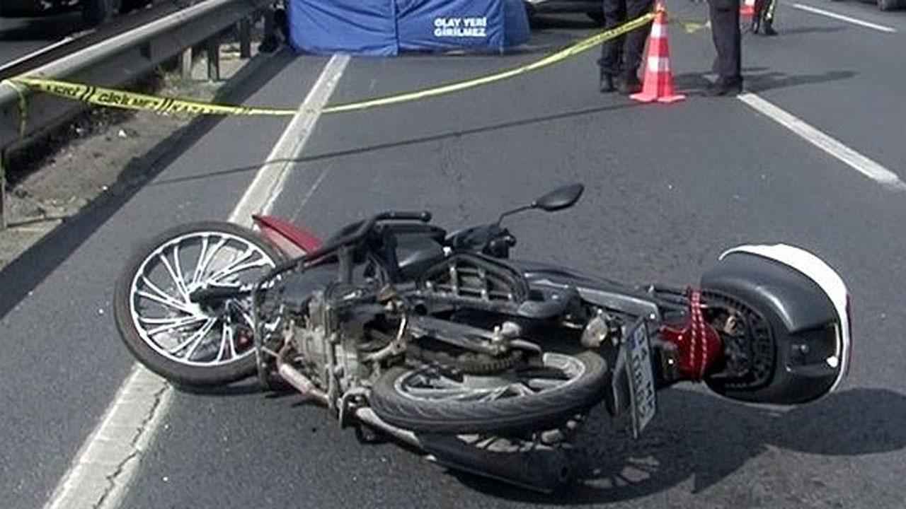 Motosiklet çitlere çarptı! 1 kişi öldü