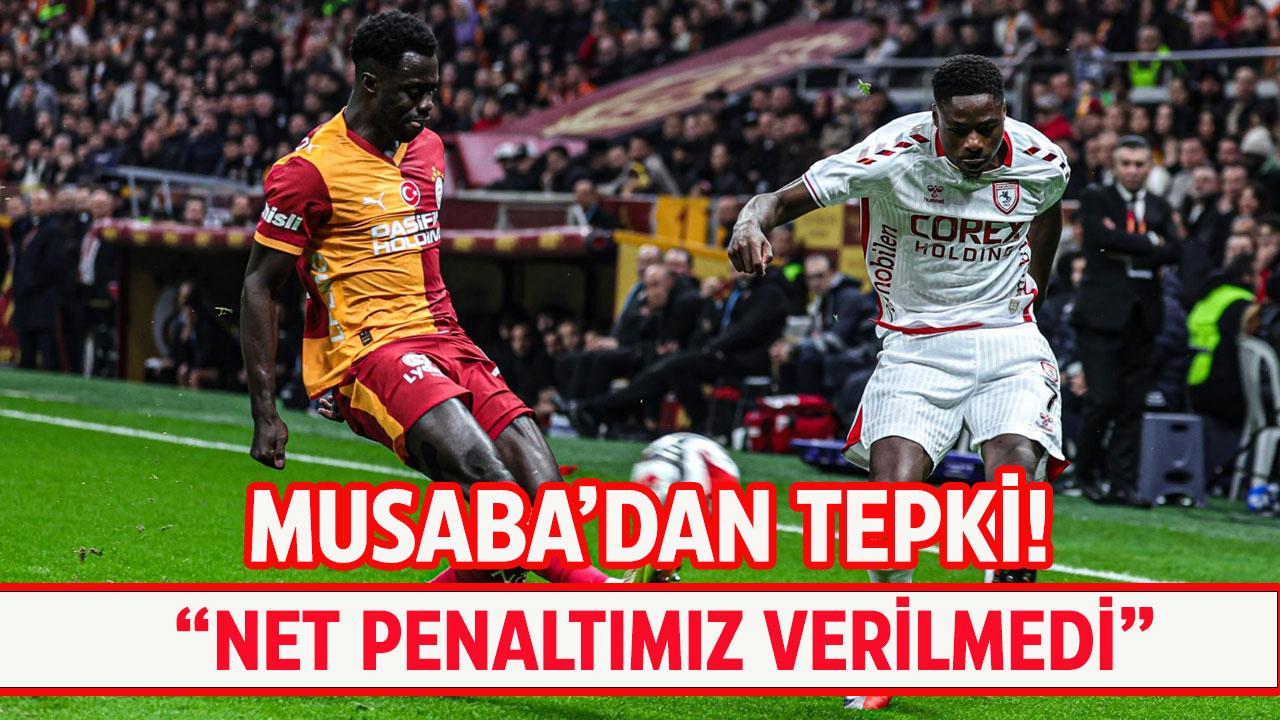 Musaba: Net penaltımız verilmedi