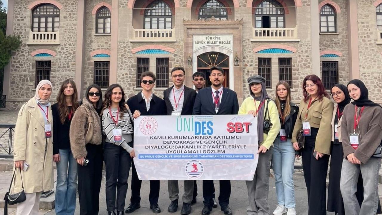 OMÜ Siyaset Bilimi Topluluğundan TBMM ve bakanlıklara ziyaret
