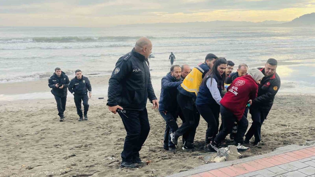 Ordu’da denize atlayan kadını itfaiye kurtardı! Durumu ciddi