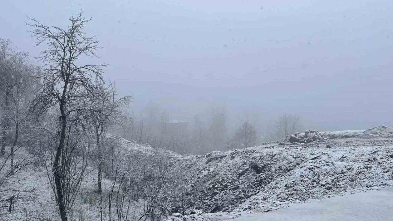 Ordu’nun yüksekleri beyaza büründü