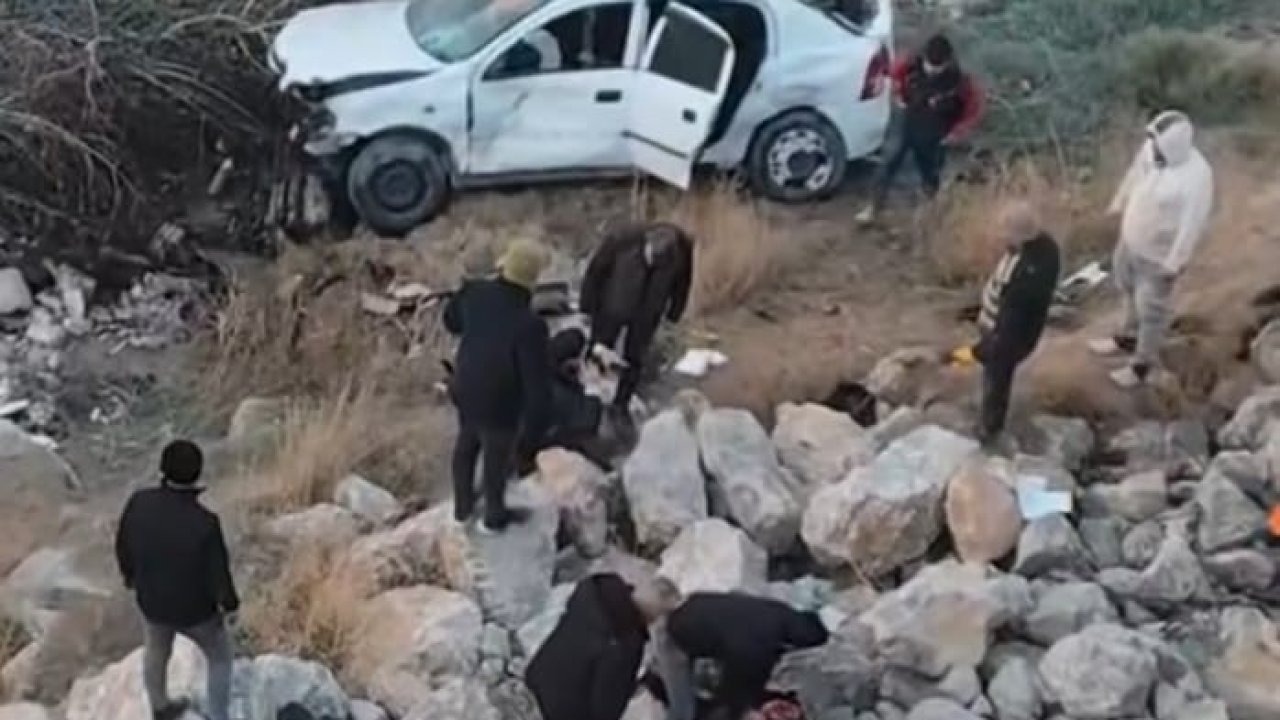 Otomobil köprüden uçtu: 1 ölü, 2 yaralı