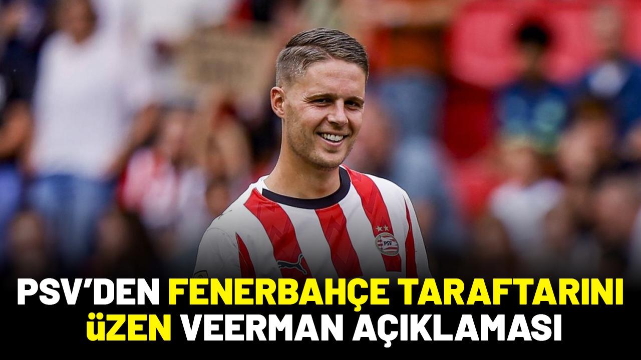 PSV'den Fenerbahçe taraftarını üzen Joey Veerman açıklaması