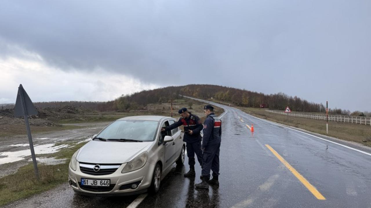 Samsun Alaçam'da asayiş ve trafik uygulaması